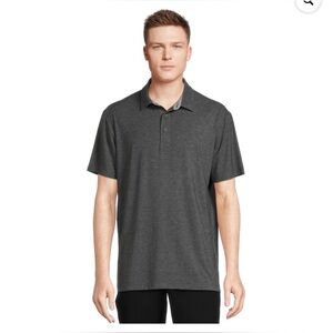 George Men’s & Big Men's Jersey Knit Polo Shirt with Short Sleeves, Size 3XL